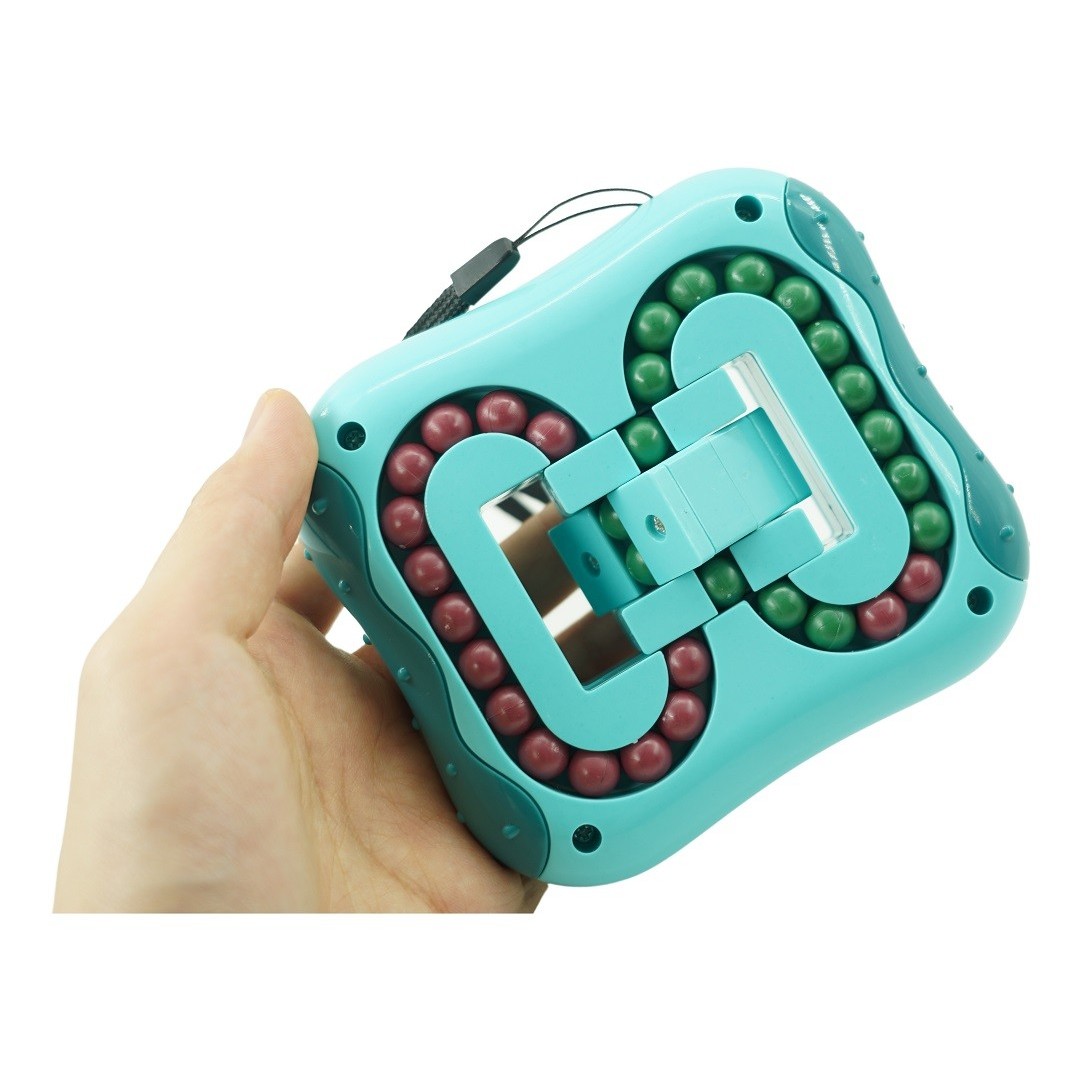 Cub magic interactiv, Magic Bean, jucarie antistres potrivit pentru copii si adulti, Turcoaz